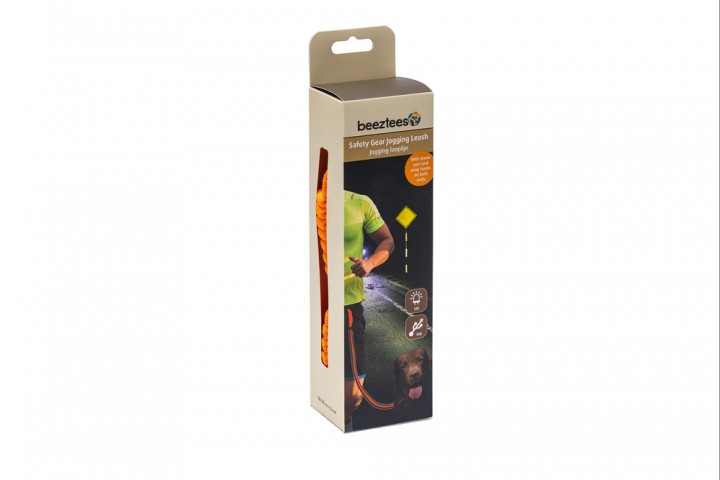 Beeztees Köpek Yürüyüş ve Koşu Şok Emicili Gezdirme Kayışı ve Bel Kemeri, Gri, 180-200cm, 25mm