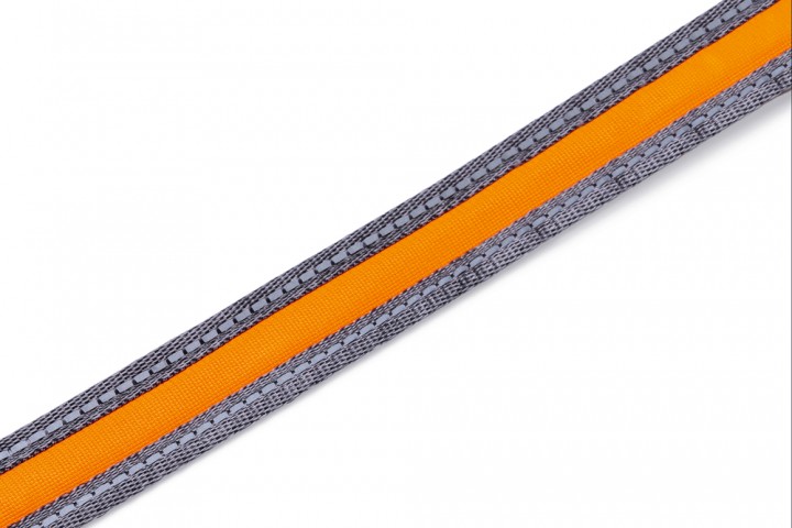 Beeztees Köpek Yürüyüş ve Koşu Şok Emicili Gezdirme Kayışı ve Bel Kemeri, Gri, 180-200cm, 25mm