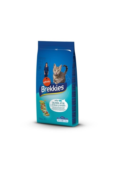 Brekkıes Excel Cat Salmon 15kg