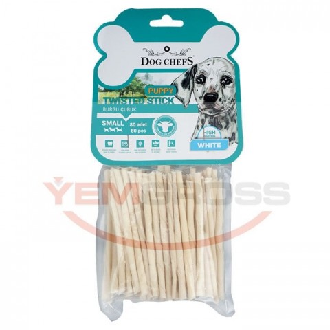Burgulu İnce Puppy Beyaz 80  li Paket