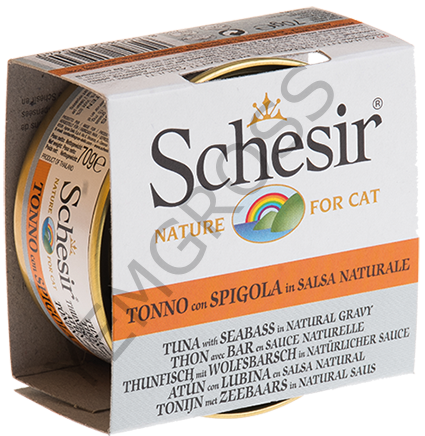 CAT BROTH NATUREL SAUCE 70GR. TON BALIKLI VE LEVREK ETLI