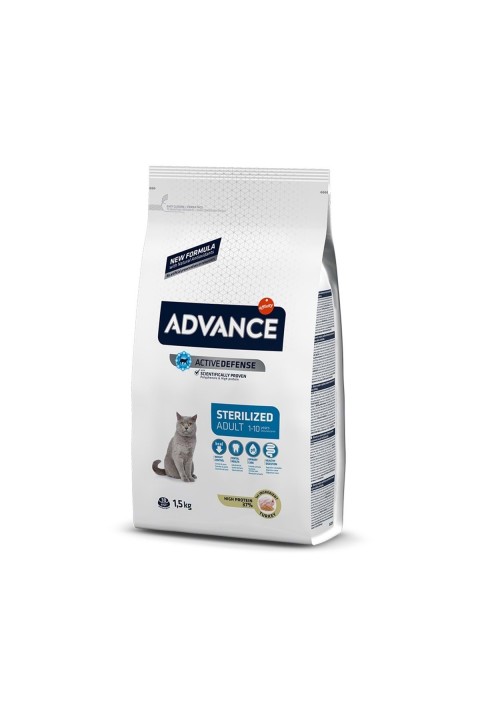 Advance Cat Sterılızed Turkey 1,5 Kg