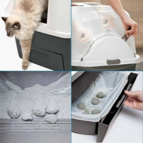 Catit Smartsift Otomatik Kedi Tuvalet Kabı