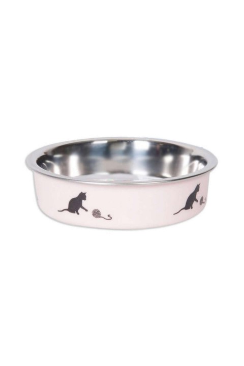 Karlıe Çelik Kedi Mama Kabı Pembe 160ml