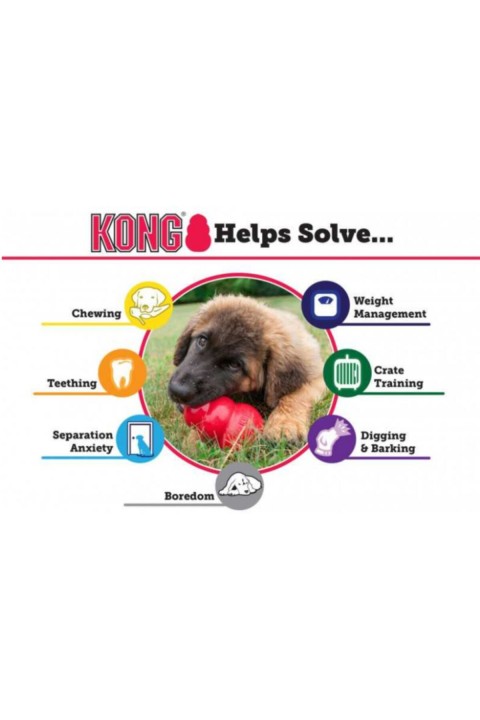 KONG Classic Köpekler için Çok Amaçlı Isırma Oyuncağı XXL