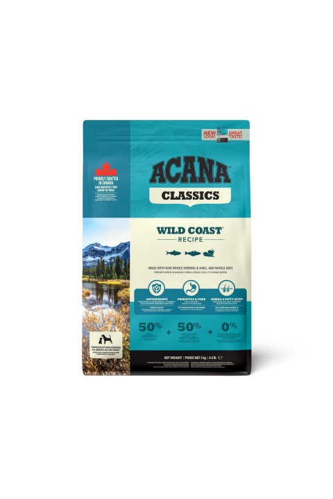 ACANA Classics -  Wild Coast Köpek Maması 2 kg - Tüm ırk ve yaşam evreleri için