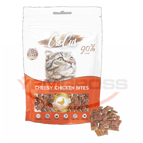 Crocus Bıtes Tavuklu Tahılsız Kedi Ödülü 80 Gr