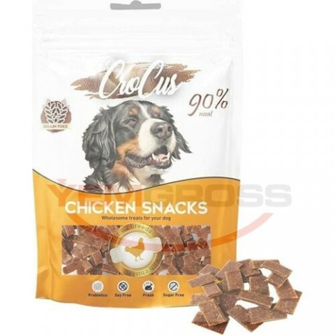 Crocus Snack Tavuklu Tahılsız Köpek Ödülü 80 Gr