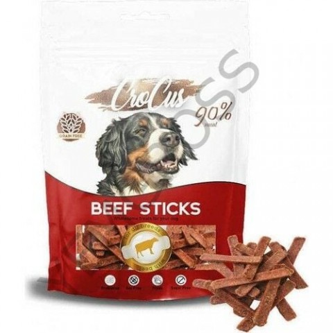 Crocus Stıcks Biftekli Tahılsız Köpek Ödülü 80 Gr