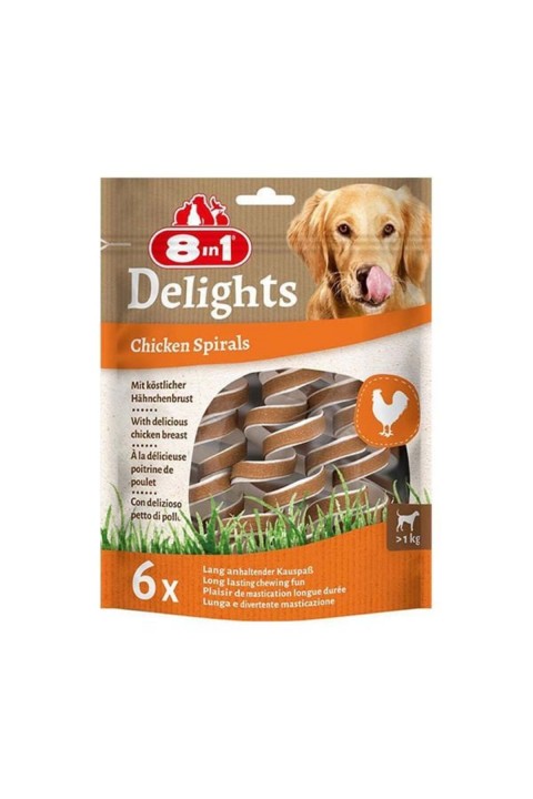 8IN1 DELIGHTS CHICKEN SPIRALS