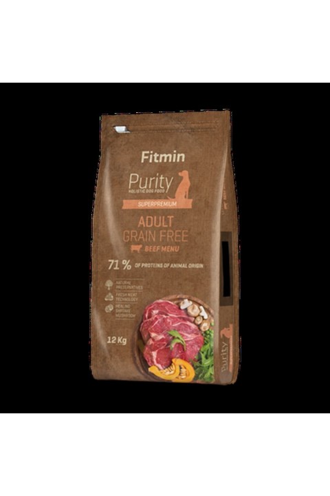 Fitmin dog Purity GF Adult Beef - 12 kg