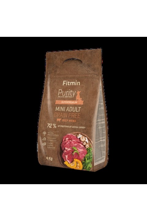 Fitmin dog Purity GF Adult Mini Beef - 4 kg
