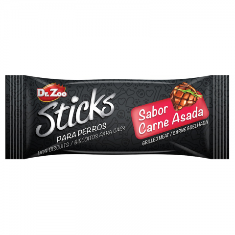 Dr.zoo Mini Sticks Izgara Etli Köpek Ödülü 130gr