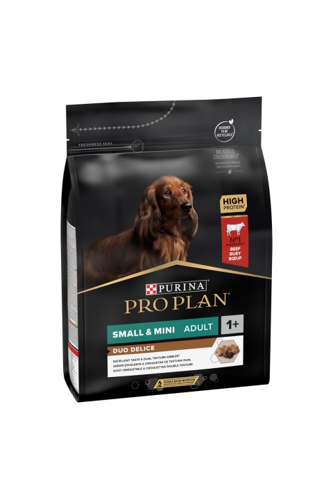 Pro Plan Duo Delice Small&Mini Adult Sığır Etli Köpek Maması - 2,5 Kg