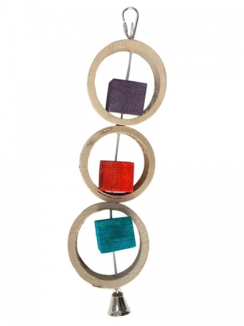 Eastland Ahşap,halkalı Kuş Oyuncağı 32x16 Cm