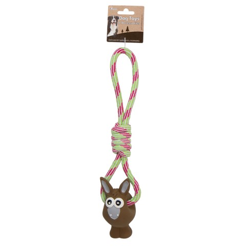 Eastland Düğümlü Stres İpli Peluş Eşek 42cm