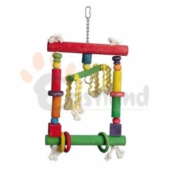 Eastland Halkalı İpli Kuş Oyuncağı