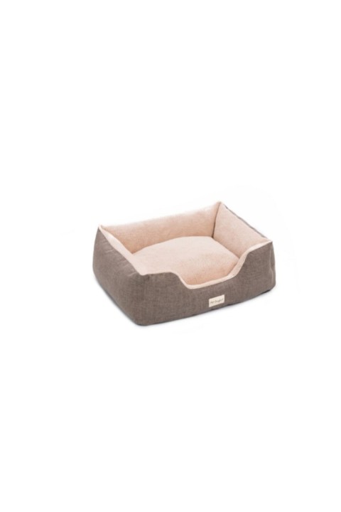 Pet Comfort Echo  Kahve-Bej Köpek Yatağı M 80x65cm
