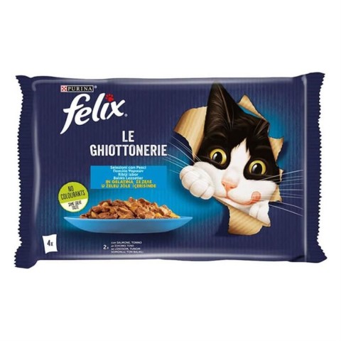 Felıx Multıpack Somonlu Pouch Mama 4X85 Gr-