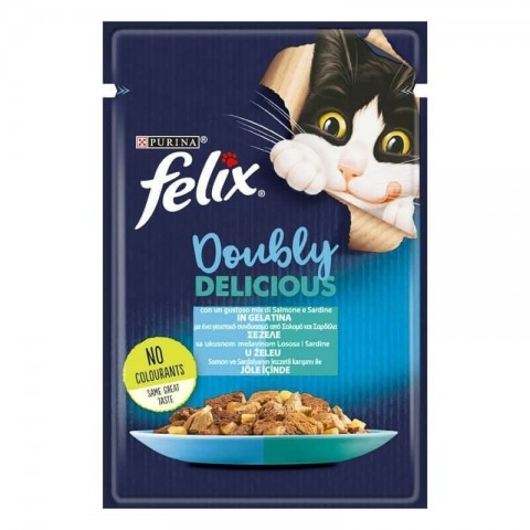 Felıx Sardalya&Somon Pouch Mama 85 Gr