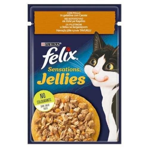 Felıx Sensatıons Jellıes Somonlu Pouch 85Gr