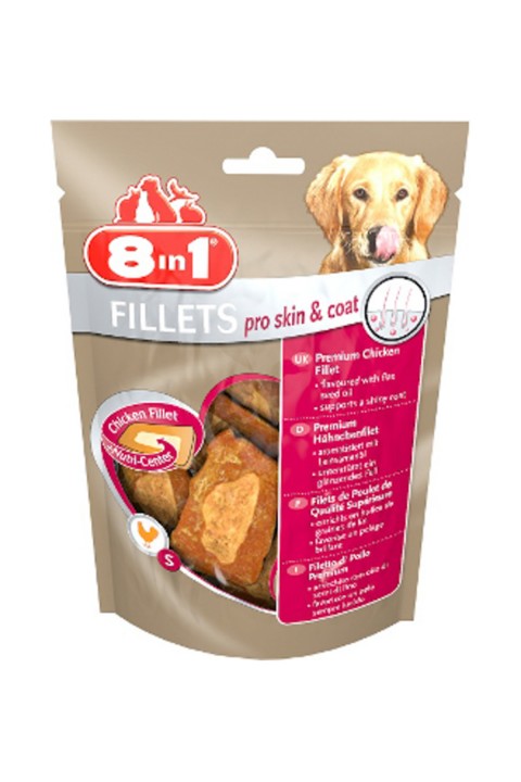 8IN1 FILLETS PRO SKIN&COAT 80G