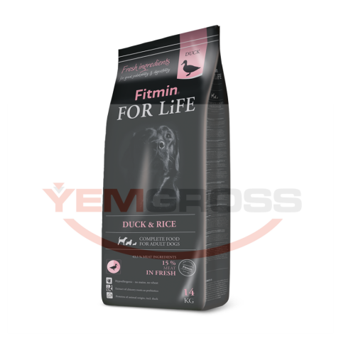 Fitmin For Life %15 Taze Ördek Etli Yetişkin Köpek Maması 14 Kg