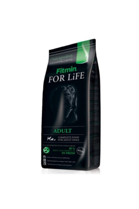 Fitmin For Life %20 Taze Tavuk Etli Yetişkin Köpek Maması 12 Kg