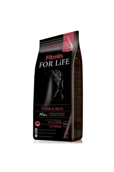 Fitmin For Life %15 Taze Kuzu Etli Yetişkin Köpek Maması 15 Kg