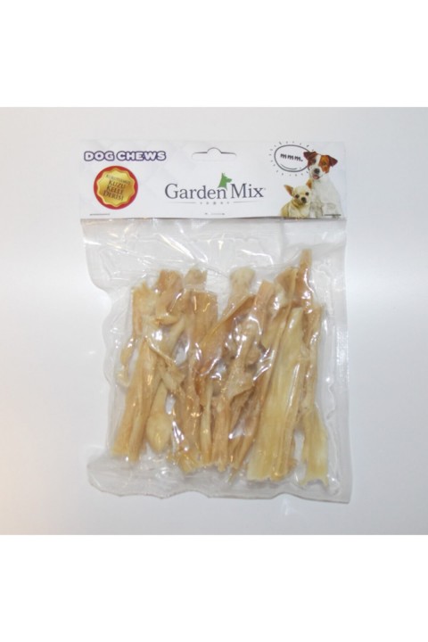 Garden Mıx Kurutulmuş Kuzu Kelle Derisi Beyaz100g