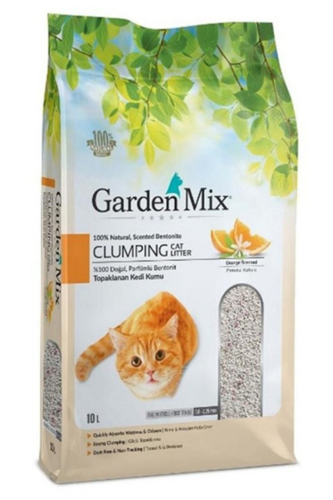 Gardenmix Bentonit Portakallı İnce 10l