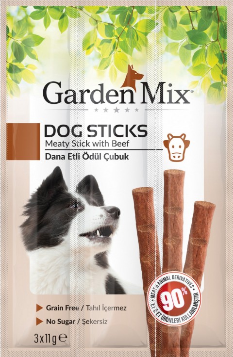 Gardenmix Dana Etli Köpek Stick Ödül 3*11g
