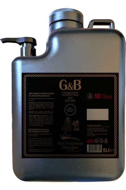 G&b Kıl Yoğunlaştırıcı Pet Şampuan 5 Lt