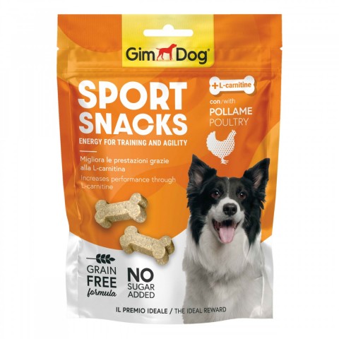 GimDog Sportsnacks Tavuk&L-Carnitinli Ödül Tableti 150 gr
