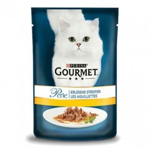 Gourmet Perle Izgara Tavuklu Pouch Kedi Maması -85Gr