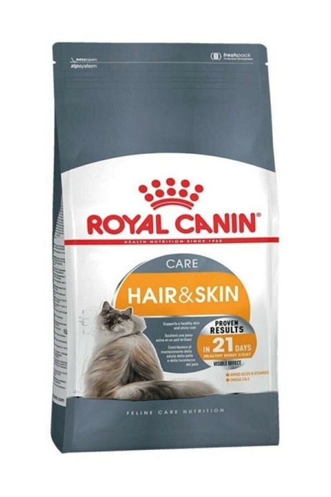 Hair And Skin Care 4 Kg Kedi Mama Hassas Deri Kepek Mat Tüyler Ve Deri Tahrişi Önleme