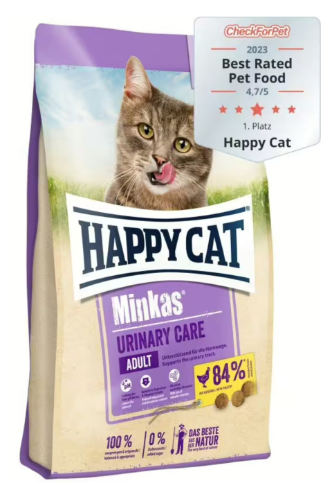 Happy Cat Minkas Urinary Care İdrar Yolu Sağlığı Tavuklu Kedi Maması 10 Kg
