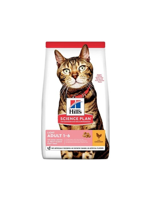 Hill's SP Light Tavuklu Yetişkin Kedi Maması 3KG