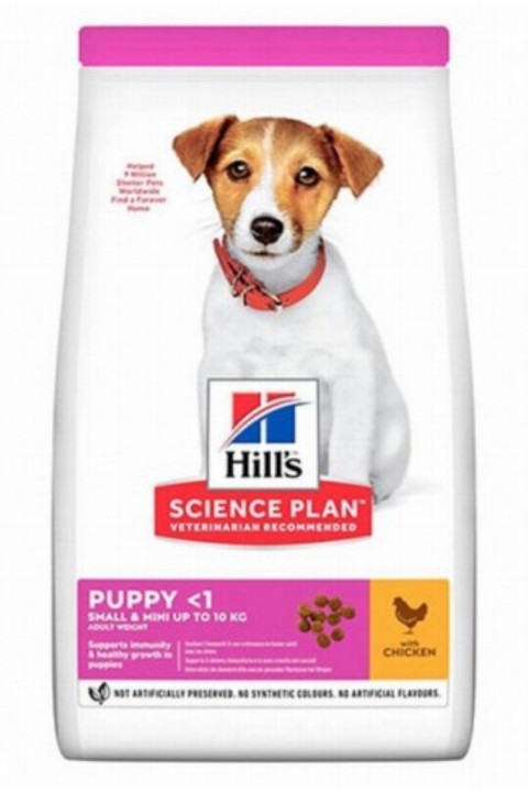 Hill's SP Tavuklu Küçük ve Mini Irk Yavru Köpek Maması 3KG