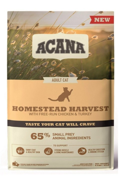 ACANA Homestead Harvest Yetişkin Kedi Maması 4,5kg