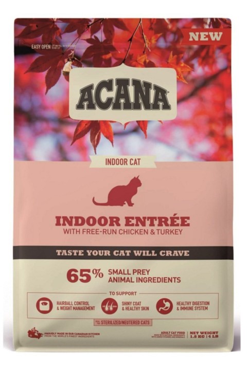 ACANA Indoor Entree Sterilised Yetişkin Kedi Maması 1,8kg
