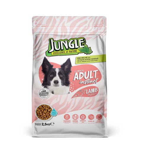 Jungle 2,5 kg- Kuzu Etli Yetişkin Köpek M
