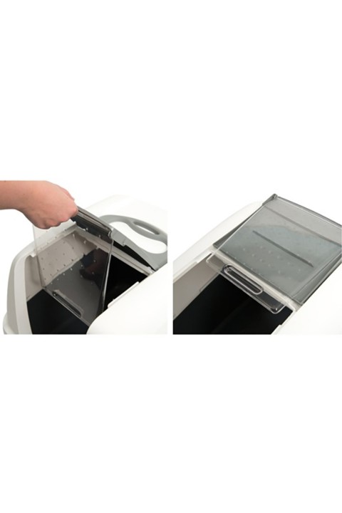 Kapalı Tuvalet Kabı Jumbo 57(l)x46,5(h)x43 W