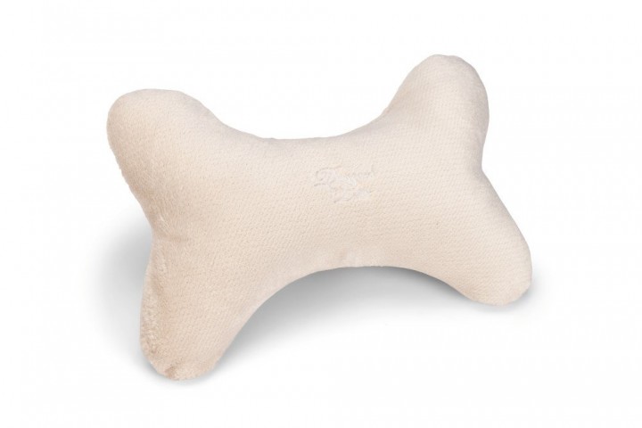Karlıe Kemik Peluş Yastık Krem 35x23cm