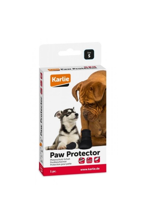 Karlıe Köpek Pati Koruyucu Siyah (s)