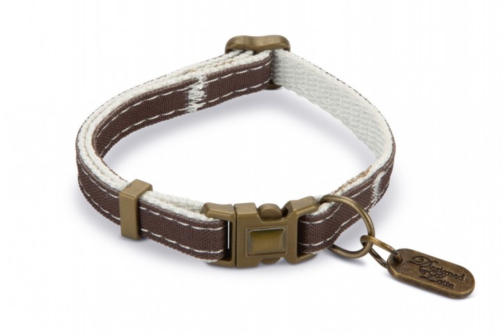 Beeztees DBL Kedi Boyun Tasması, Çift Katmanlı, Kahverengi, 20-30cm