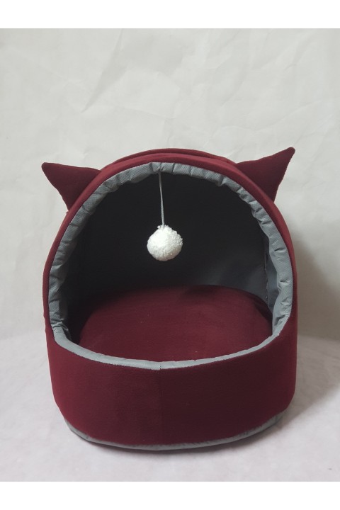Kedi Köpek Yatağı Yuvası Yıkanabilir Kulaklı Neroplrklk2024101