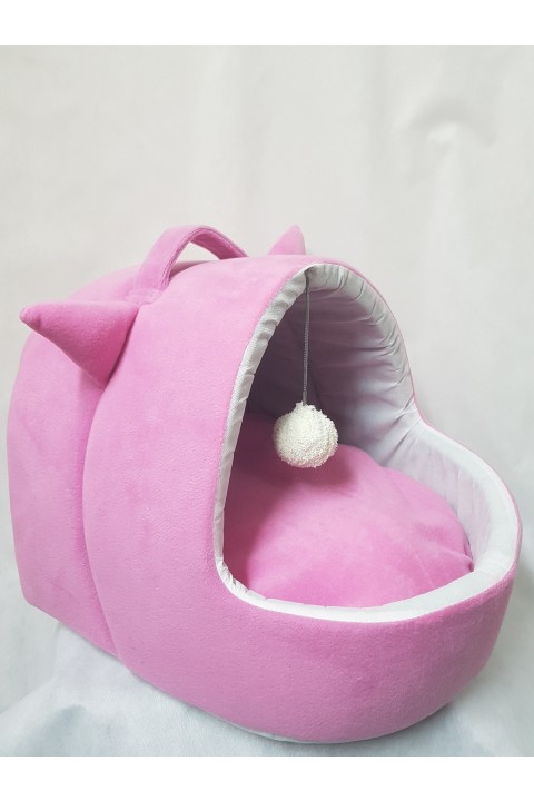 Kedi Köpek Yatağı Yuvası Yıkanabilir Kulaklı Neroplrklk2024101