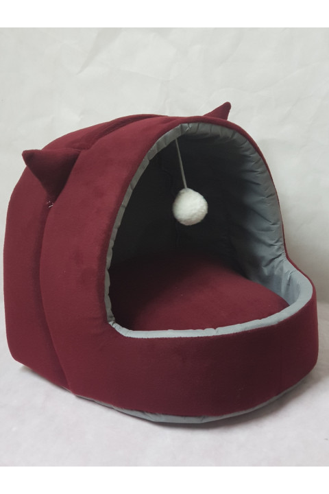 Kedi Köpek Yatağı Yuvası Yıkanabilir Kulaklı Neroplrklk2024101