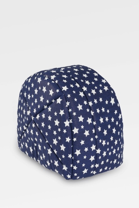 Kedi Yatağı Yuvası Lacivert Yıldızlı Mağara Nero2024LCVTYLDZ